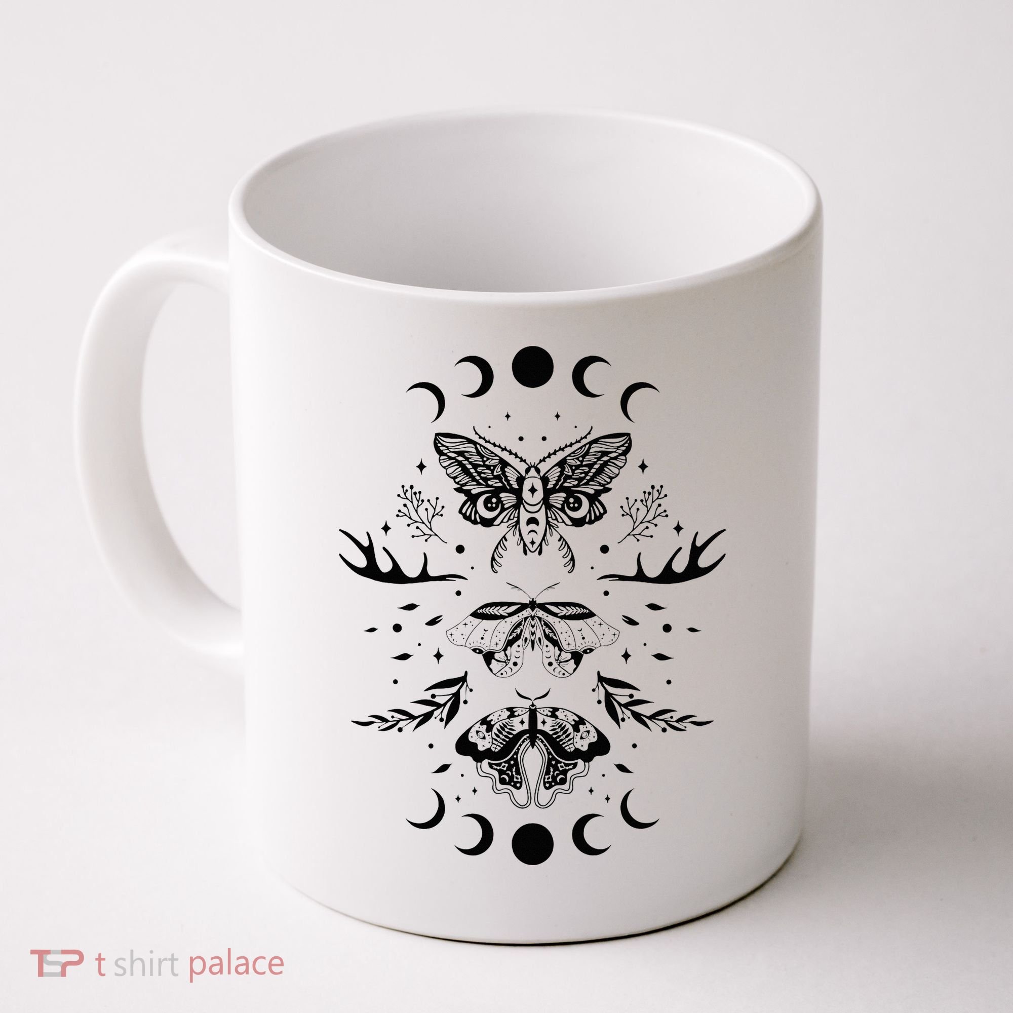 Fairy Grunge Fairycore Aesthetic Goth Luna Moth Butterfly Coffee Mug