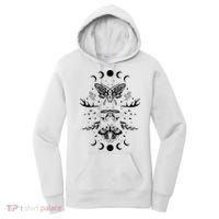 Fairy Grunge Fairycore Aesthetic Goth Luna Moth Butterfly Women's Hoodie thumb 0