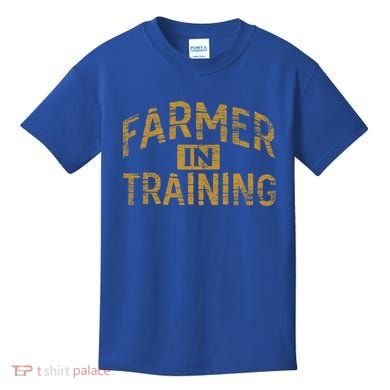 Farm Gift Farming Lover Future Farmer Gift Kids T-Shirt