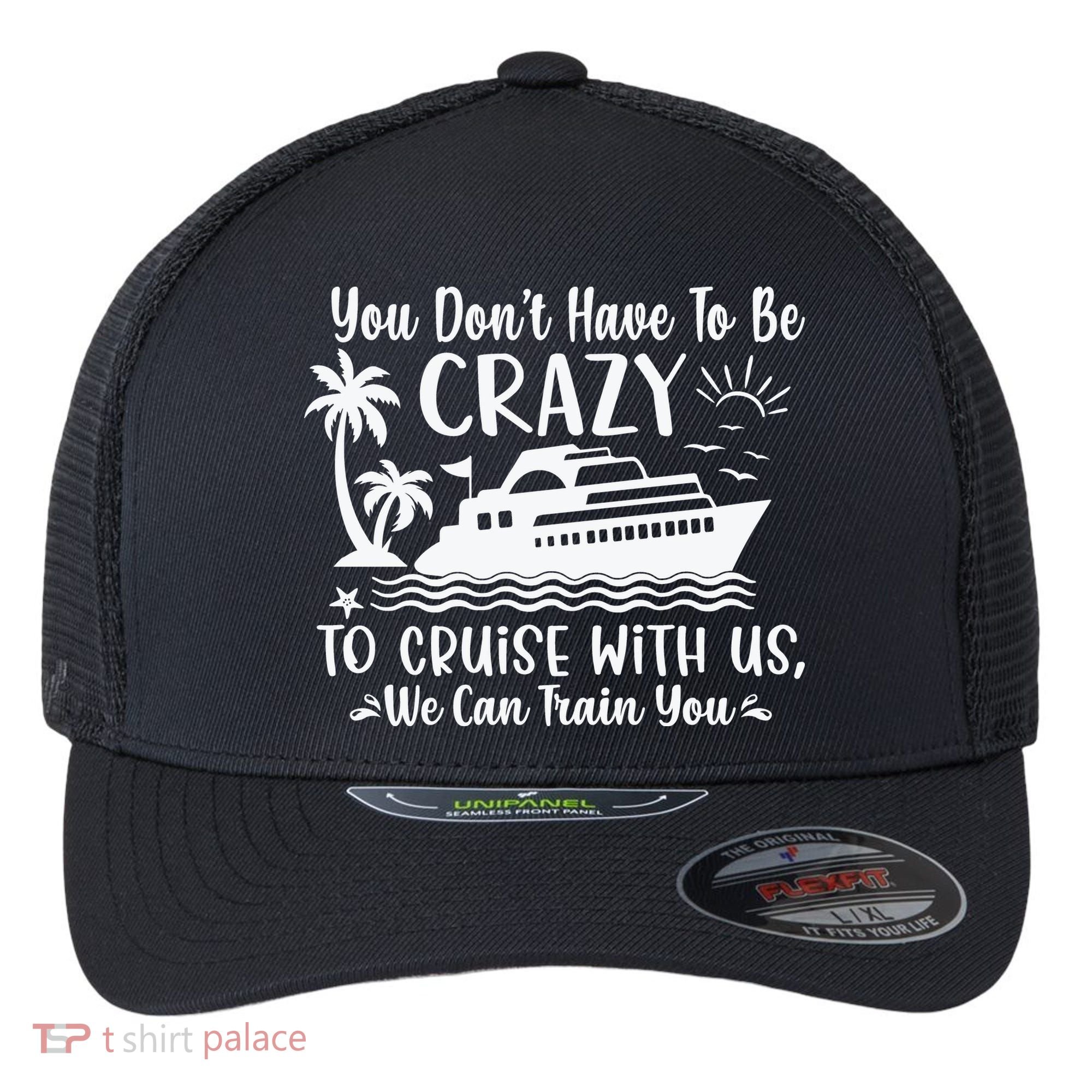 Funny Group Family Cruise Matching Flexfit Unipanel Trucker Cap