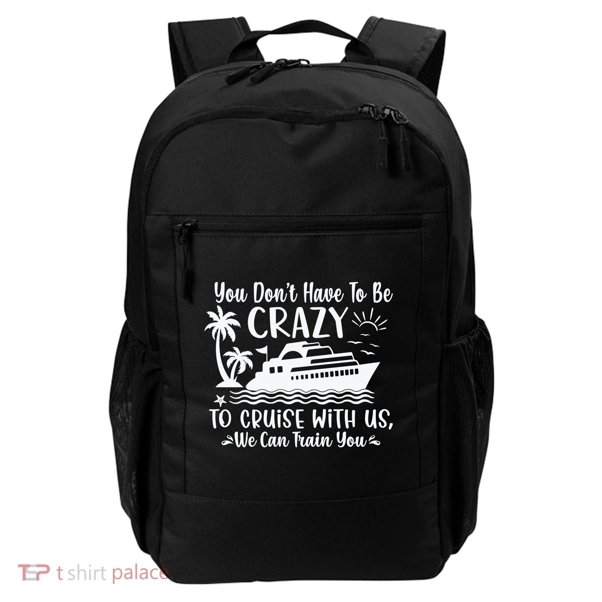 Funny Group Family Cruise Matching Backpack