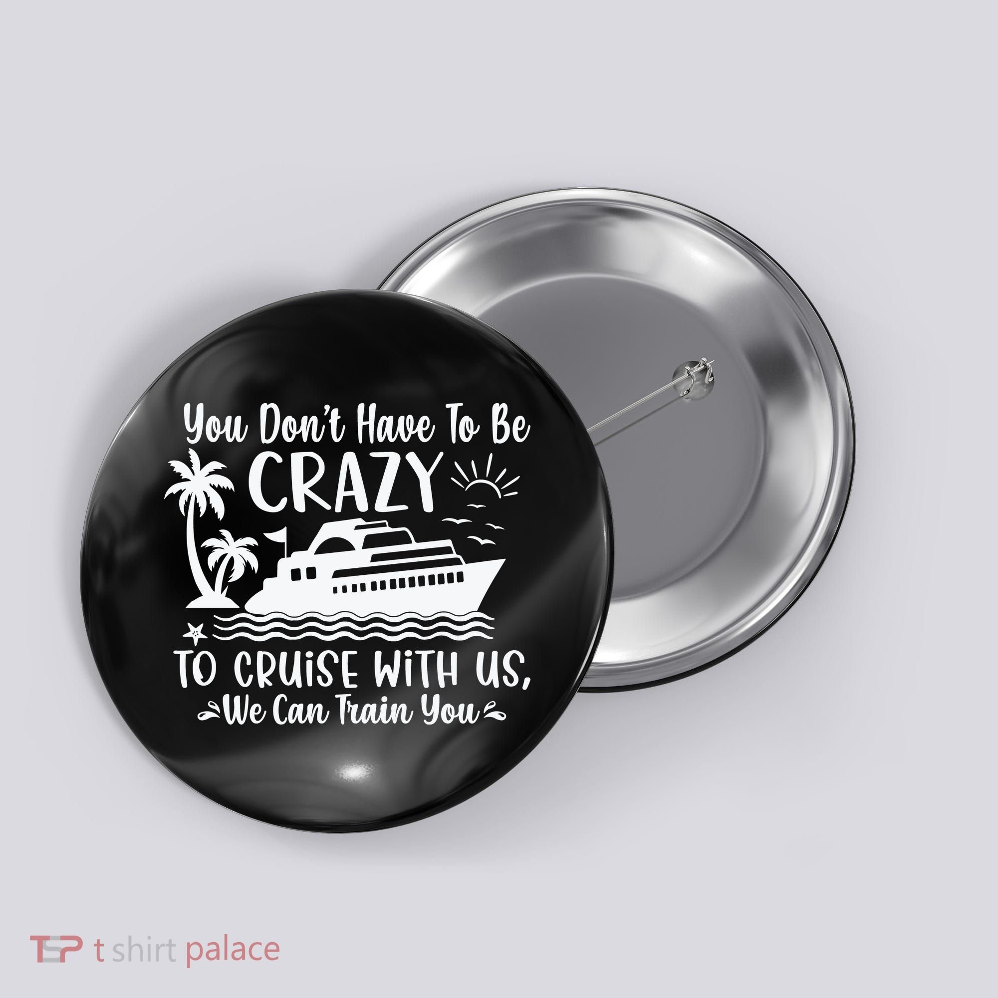 Funny Group Family Cruise Matching Button
