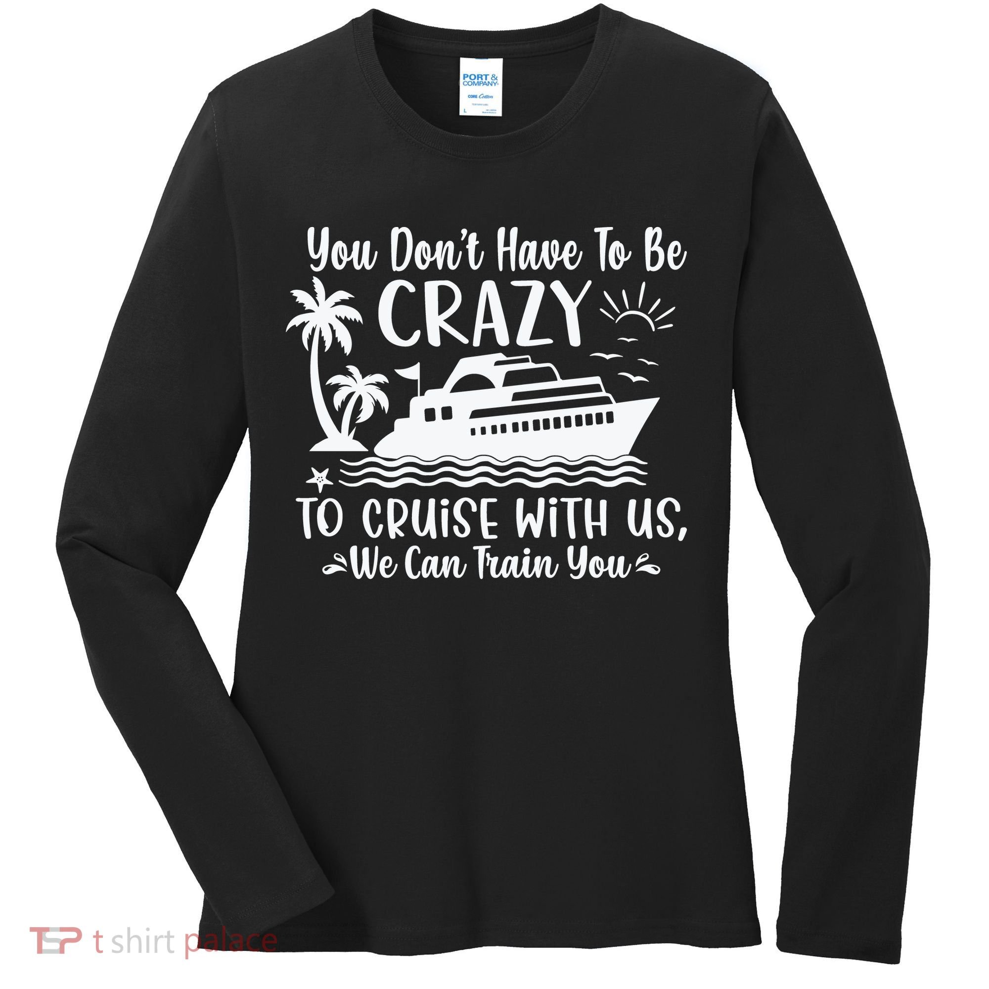 Funny Group Family Cruise Matching Women's Long Sleeve Shirt