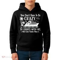 Funny Group Family Cruise Matching Kids Hoodie thumb 4