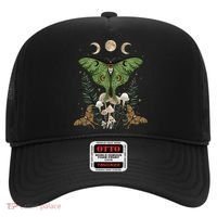 Fairy Grunge Fairycore Aesthetic Goth Luna Moth Mushroom Hat thumb 0
