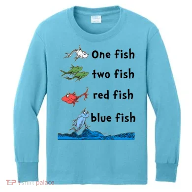 Fish Gift Kids Long Sleeve Shirt