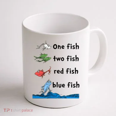 Fish Gift Coffee Mug back