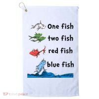 Fish Gift Golf Towel thumb 0
