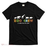 First Grade Field Trip Squad Zoo Crew Wild Animal Safari T-Shirt thumb 0