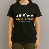 First Grade Field Trip Squad Zoo Crew Wild Animal Safari T-Shirt thumb 4