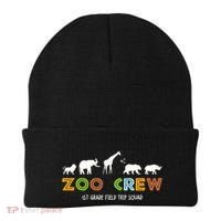 First Grade Field Trip Squad Zoo Crew Wild Animal Safari Beanie thumb 0
