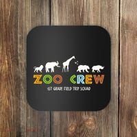 First Grade Field Trip Squad Zoo Crew Wild Animal Safari Coaster thumb 0