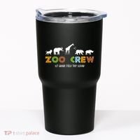 First Grade Field Trip Squad Zoo Crew Wild Animal Safari Tumbler thumb 0