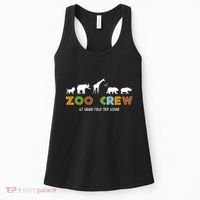 First Grade Field Trip Squad Zoo Crew Wild Animal Safari Women's Tank Top thumb 0
