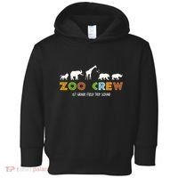 First Grade Field Trip Squad Zoo Crew Wild Animal Safari Toddler Hoodie thumb 0