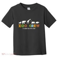 First Grade Field Trip Squad Zoo Crew Wild Animal Safari Toddler T-Shirt thumb 0