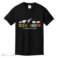 First Grade Field Trip Squad Zoo Crew Wild Animal Safari Kids T-Shirt thumb 0