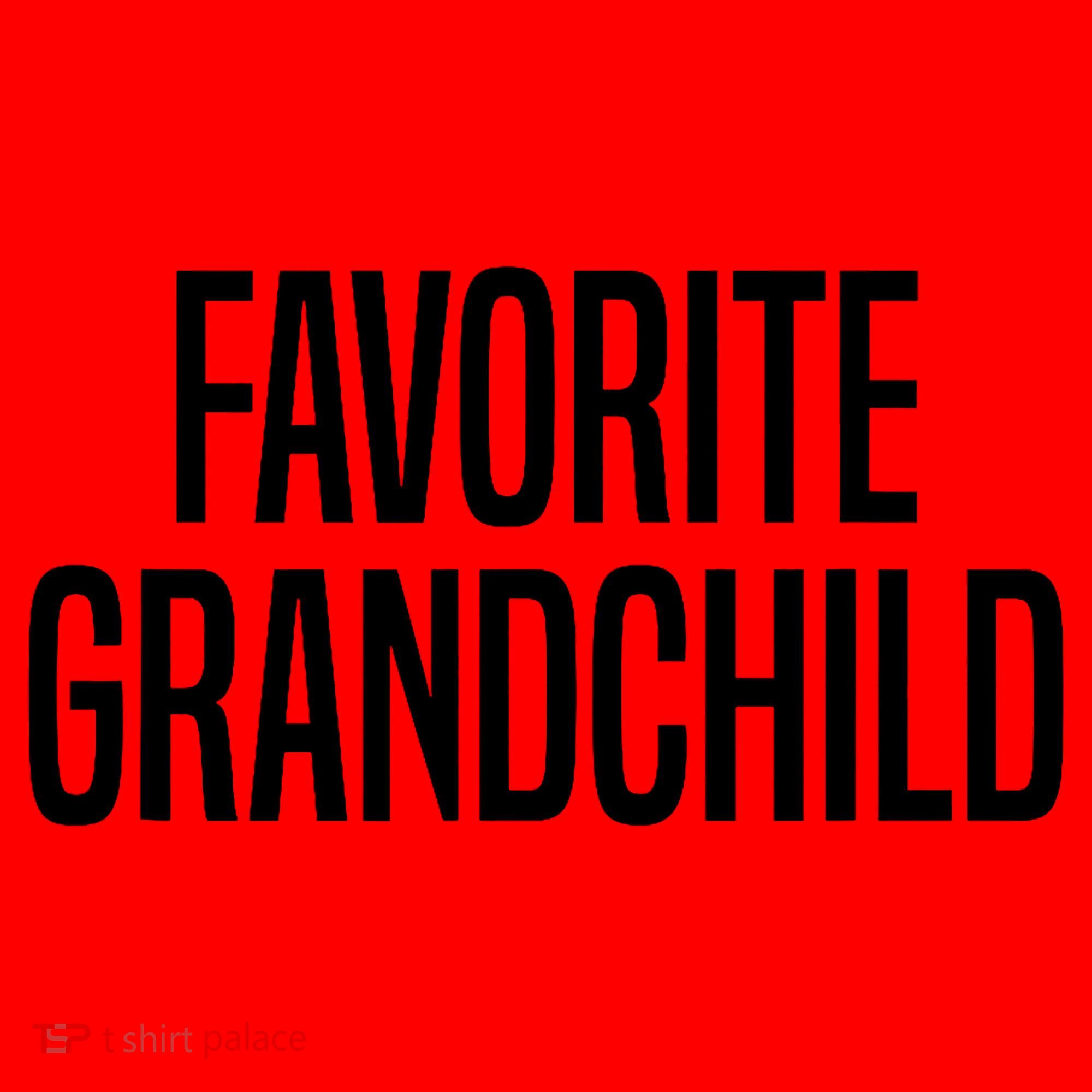 Favorite Grandchild Santa Hat
