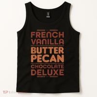 Funny Gift French Vanilla Butter Pecan Chocolate Deluxe Tank Top thumb 2