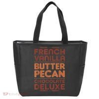 Funny Gift French Vanilla Butter Pecan Chocolate Deluxe Tote Bag thumb 0