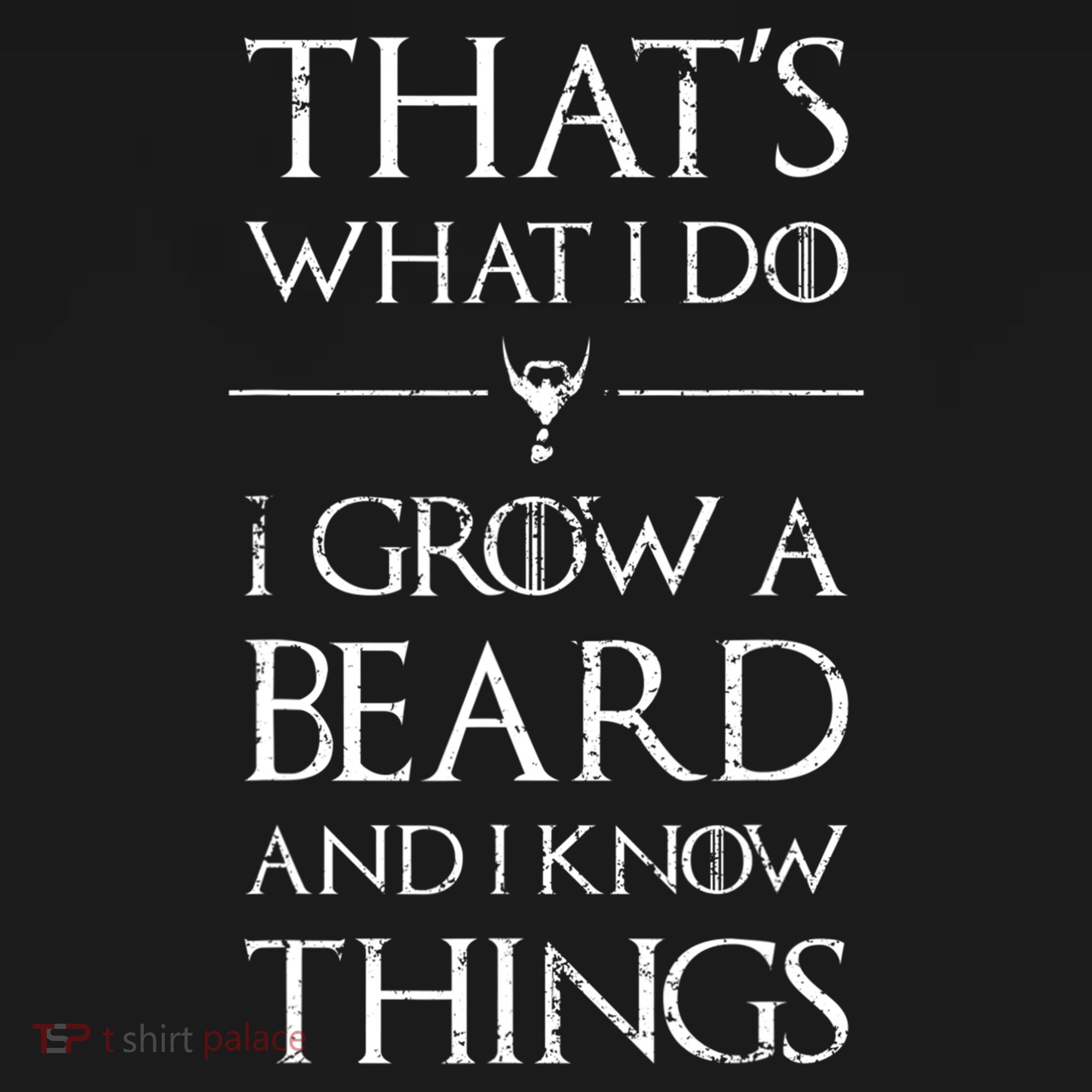 Funny Gift For Mens That's What I Do I Grow A Beard And Know Things Gift Ornament