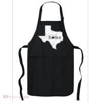 Funny Gift For Love State Of Texas Home Heart Texan Apron thumb 0