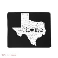 Funny Gift For Love State Of Texas Home Heart Texan Mousepad thumb 0