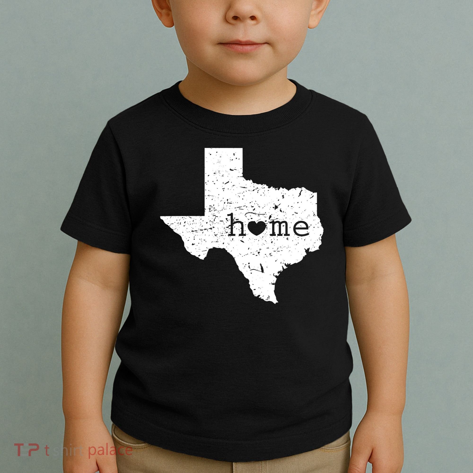 Funny Gift For Love State Of Texas Home Heart Texan Toddler T-Shirt