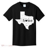 Funny Gift For Love State Of Texas Home Heart Texan Kids T-Shirt thumb 0