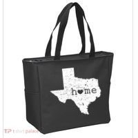 Funny Gift For Love State Of Texas Home Heart Texan Tote Bag thumb 2