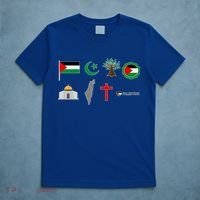 Free Gaza Free Palestine Flag Proud Palestine Save Gaza Gift T-Shirt thumb 5