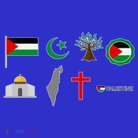 Free Gaza Free Palestine Flag Proud Palestine Save Gaza Gift T-Shirt thumb 7