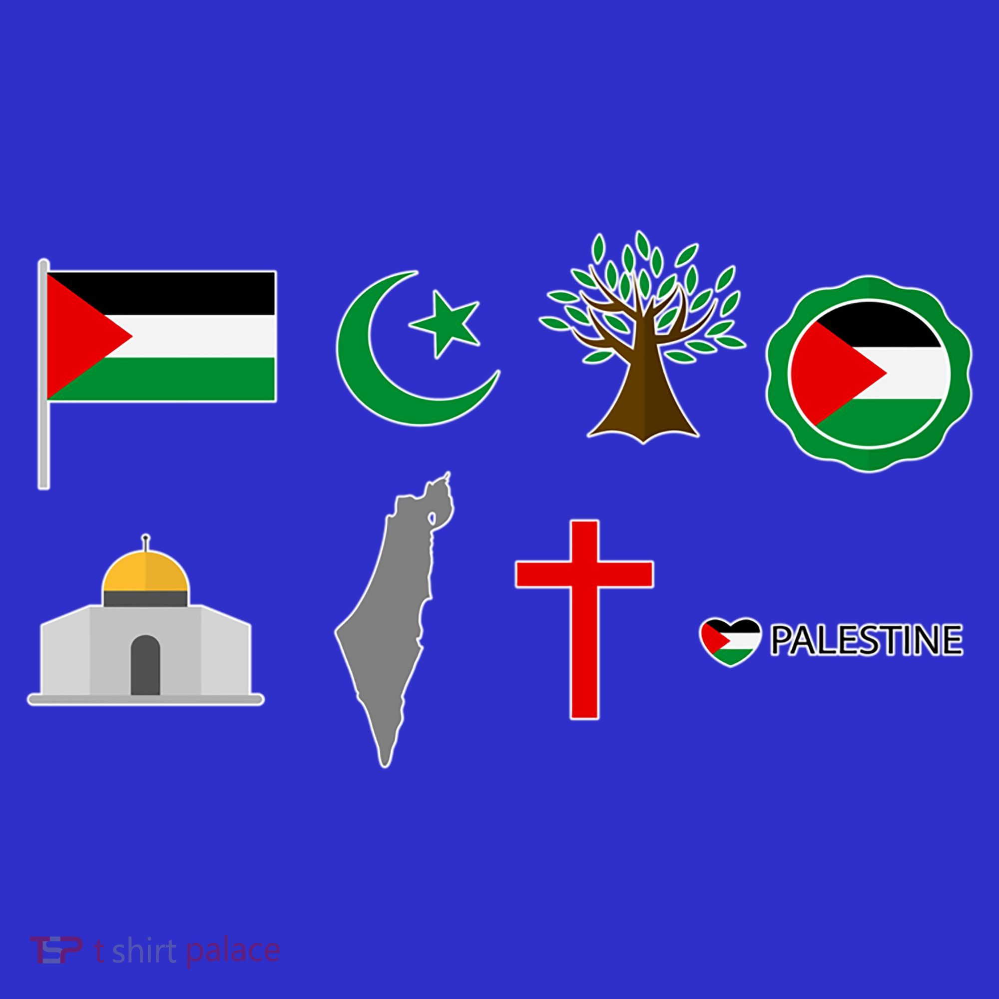 Free Gaza Free Palestine Flag Proud Palestine Save Gaza Gift T-Shirt