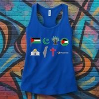 Free Gaza Free Palestine Flag Proud Palestine Save Gaza Gift Women's Tank Top thumb 3