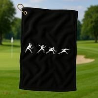 Fencing Gear Golf Towel thumb 1