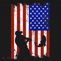 Fishing Gifts For Fisherman American Flag Tank Top thumb 6