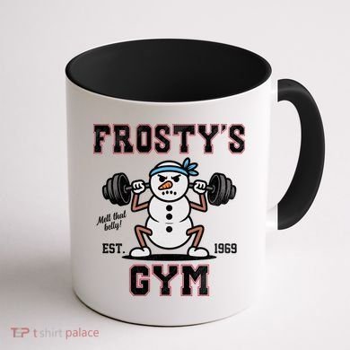 Frosty's Gym Coffee Mug back