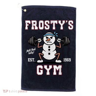 Frosty's Gym Golf Towel