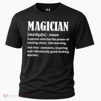Funny Gift For Teachers Teaching, Teacher Definition  Cooling Performance Crew T-Shirt thumb 0