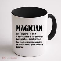 Funny Gift For Teachers Teaching, Teacher Definition  Coffee Mug thumb 1