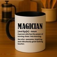 Funny Gift For Teachers Teaching, Teacher Definition  Coffee Mug thumb 4