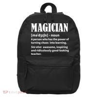 Funny Gift For Teachers Teaching, Teacher Definition  16 in Basic Backpack thumb 0