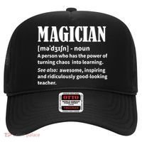 Funny Gift For Teachers Teaching, Teacher Definition  Hat thumb 0
