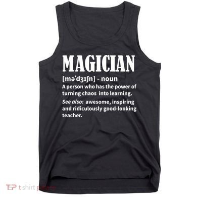 Funny Gift For Teachers Teaching, Teacher Definition  Tank Top