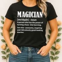 Funny Gift For Teachers Teaching, Teacher Definition  Women's T-Shirt thumb 2