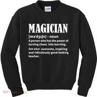 Funny Gift For Teachers Teaching, Teacher Definition  Kids Sweatshirt thumb 0