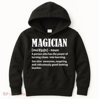 Funny Gift For Teachers Teaching, Teacher Definition  Kids Hoodie thumb 0