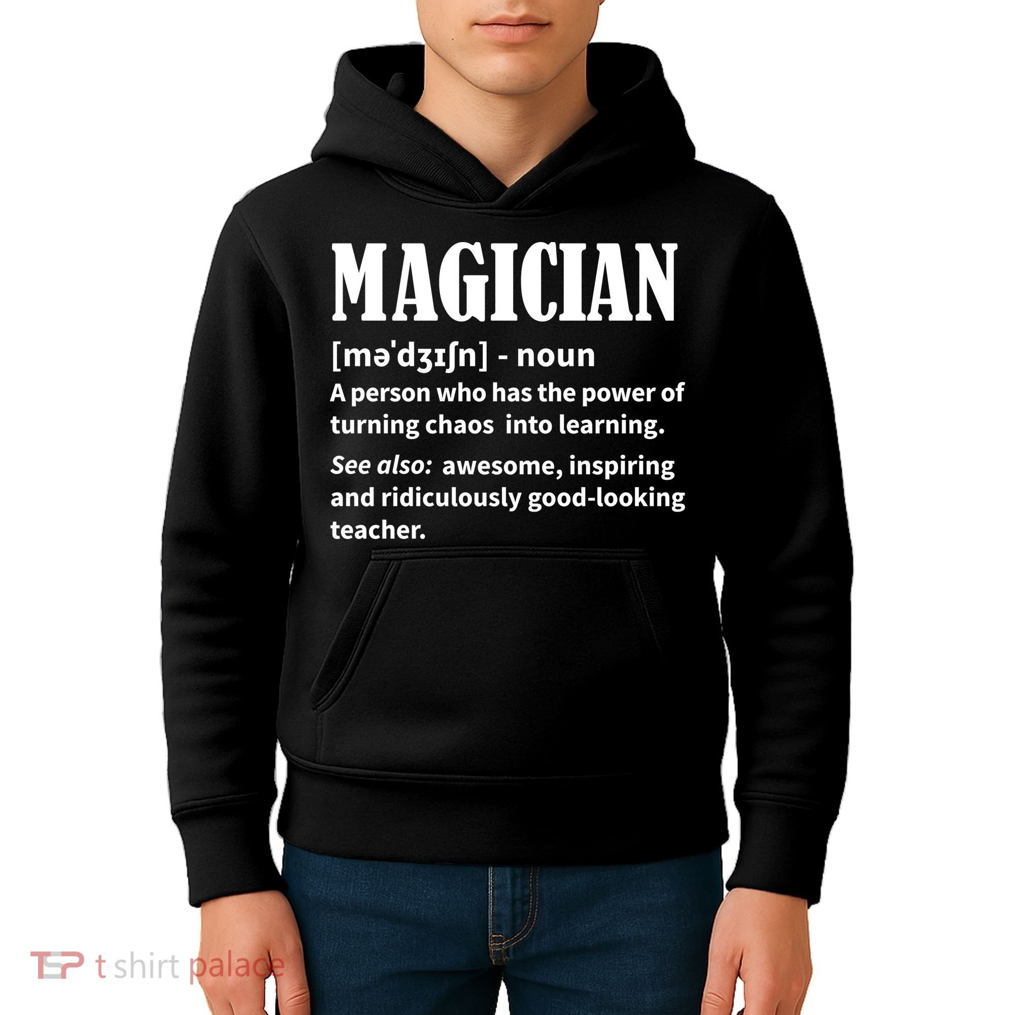 Funny Gift For Teachers Teaching, Teacher Definition  Kids Hoodie