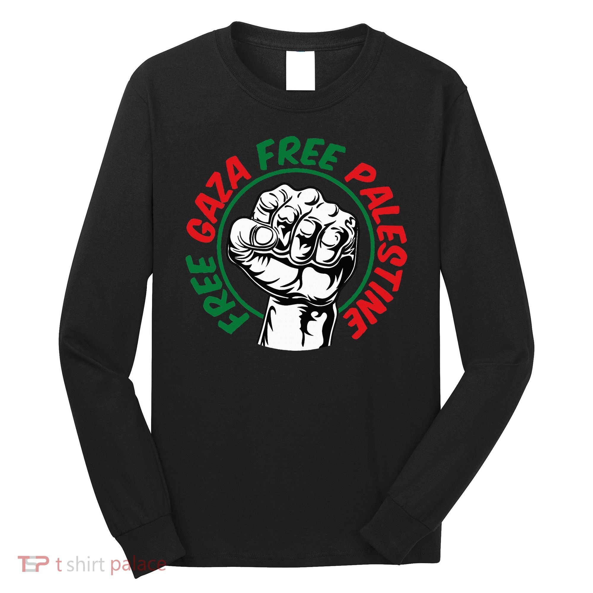 Free Gaza  Long Sleeve Shirt