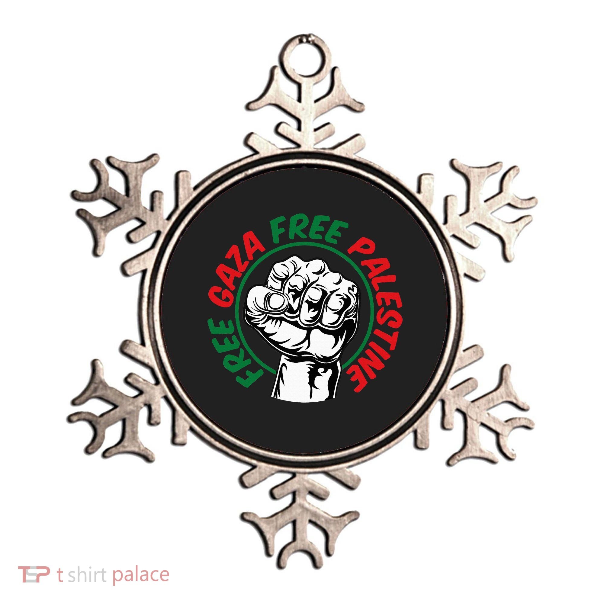 Free Gaza  Ornament